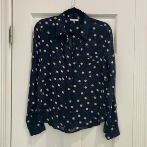 GANNI sheer blouse, size 36